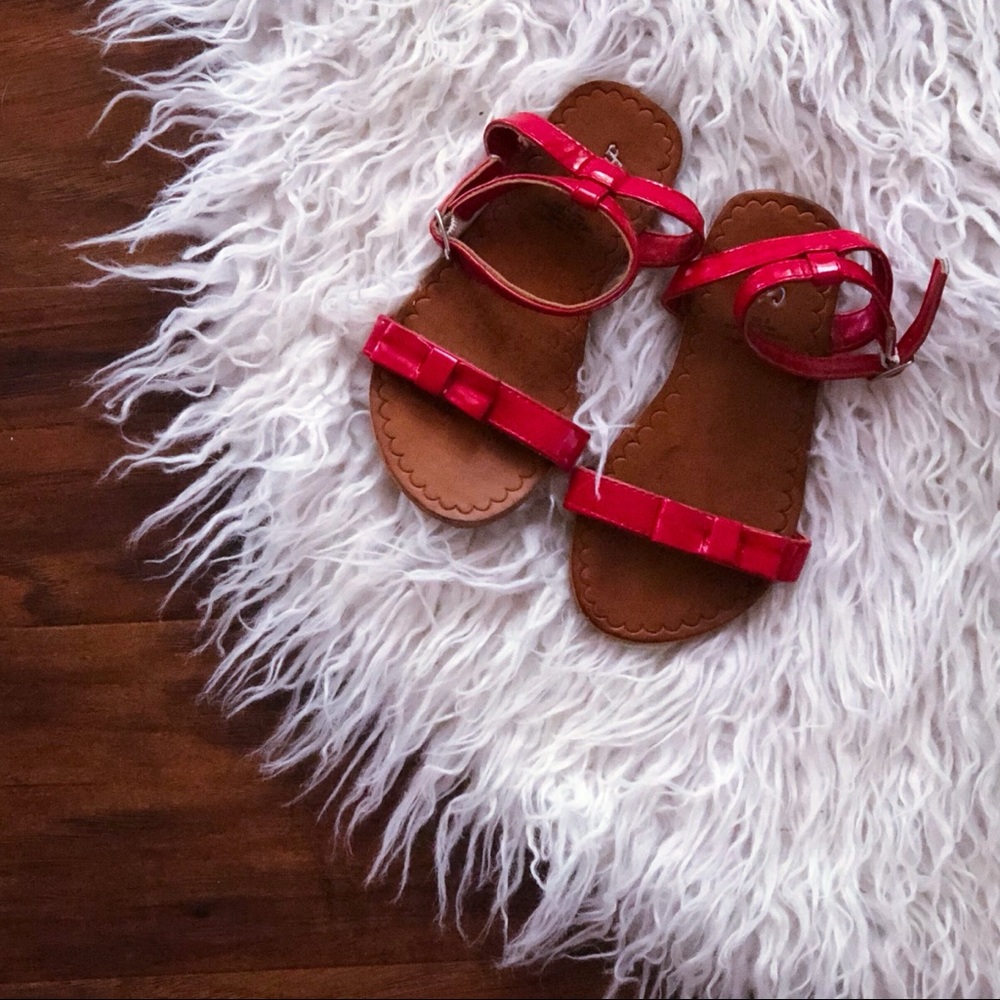 BG Red Sandal Size 9